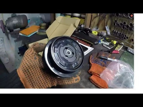 Замена: шкив компрессора кондиционера Mercedes ML 350.164.