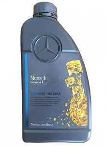 Оригинальное моторное масло Mercedes Benz 5W40 MB229.3