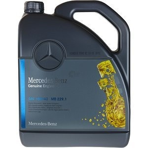 Оригинальное моторное масло Mercedes Benz 10W40 MB229.1